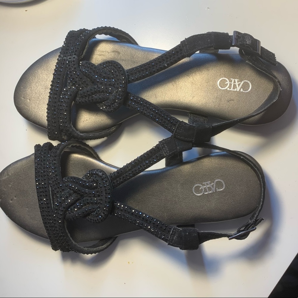 Black sandals